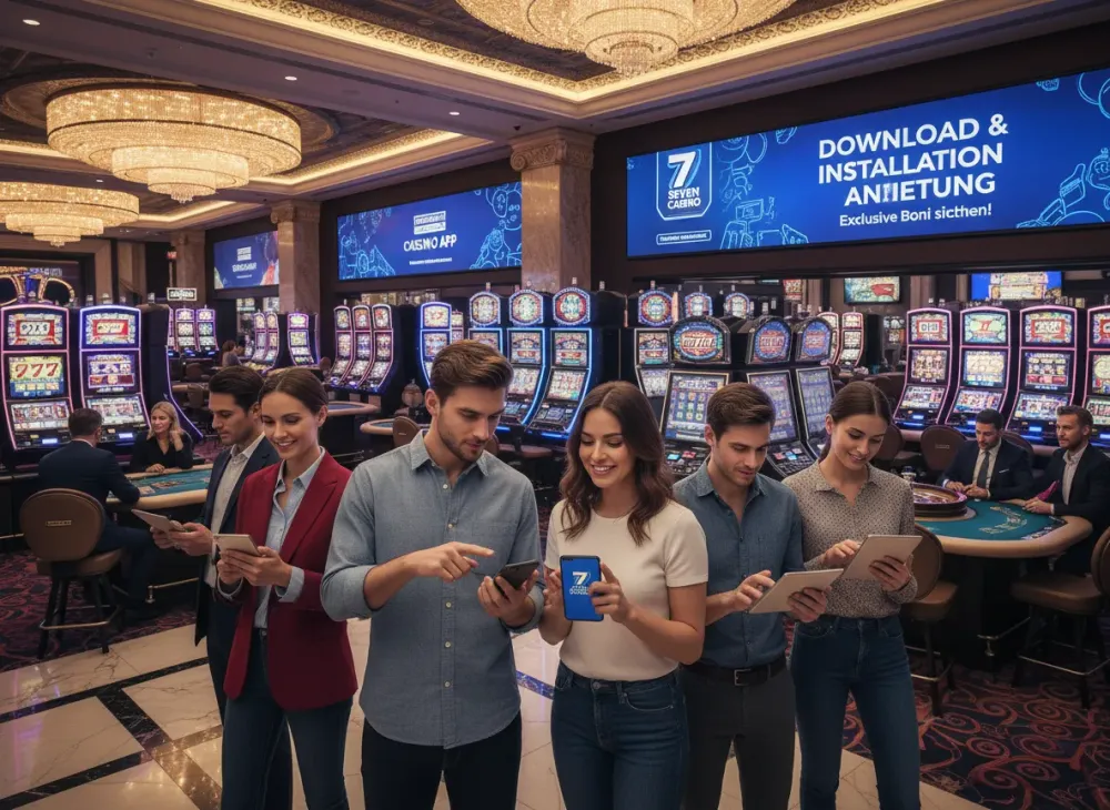 Seven casino app Download und Installation Anleitung