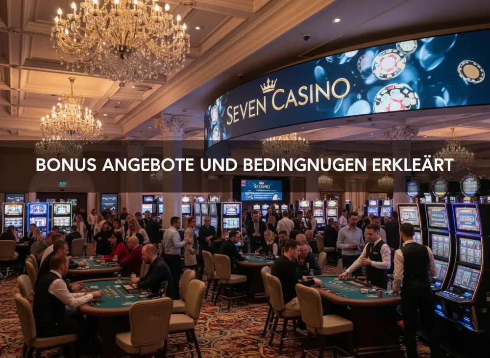 Seven casino bonus Angebote und Bedingungen erklärt